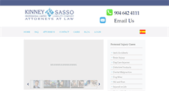 Desktop Screenshot of jaxlitigation.com