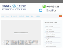 Tablet Screenshot of jaxlitigation.com